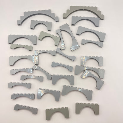 LEGO Arches, Light Grey, Building, Approx. 75g