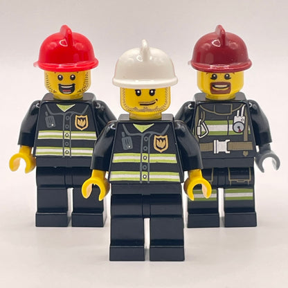 LEGO Firefighters, City, Minifigures (Set of 3)