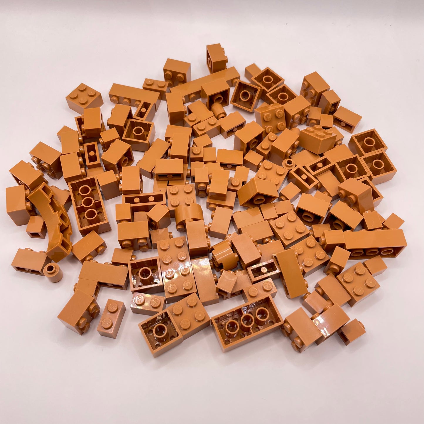 LEGO Bricks, Medium Nougat, Approx. 120g