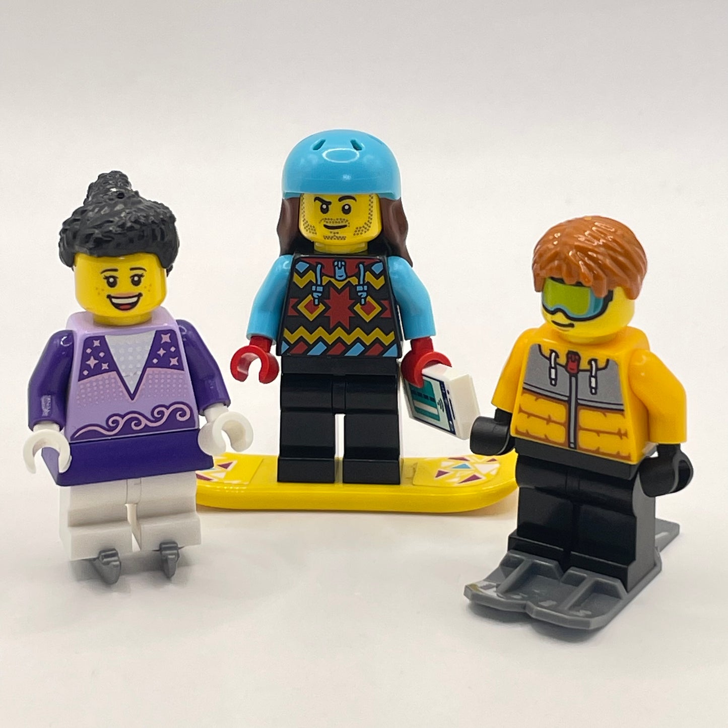 LEGO Winter Snow Sports Bundle, Winter Village, Minifigure (Set of 3)