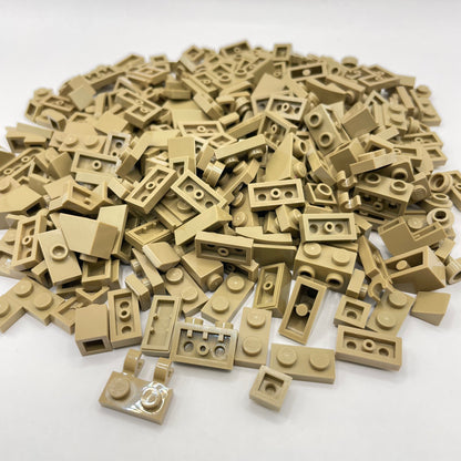 LEGO Greebling, Dark Tan, Approx. 100g