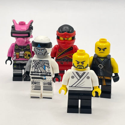 LEGO Play Pack, Ninjago, Minifigure, (Pack of 5) Incomplete, Some Marks
