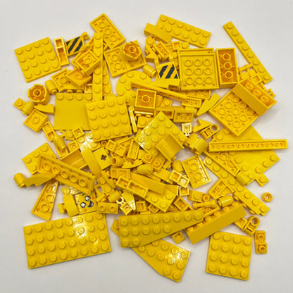 LEGO Yellow, Mixed Bricks, Approx. 110g