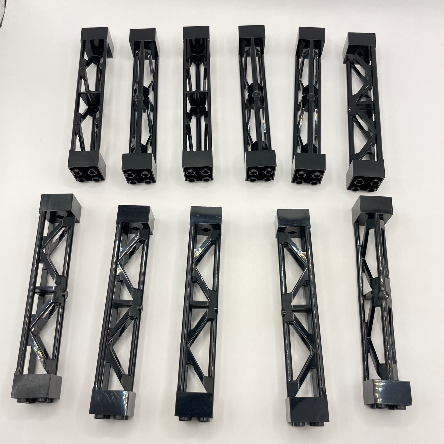 LEGO Support Girder Type 4, Black, Building, 11 Pieces