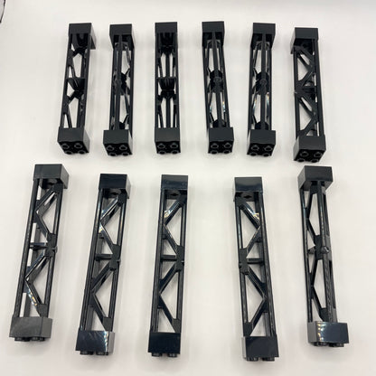 LEGO Support Girder Type 4, Black, Building, 11 Pieces