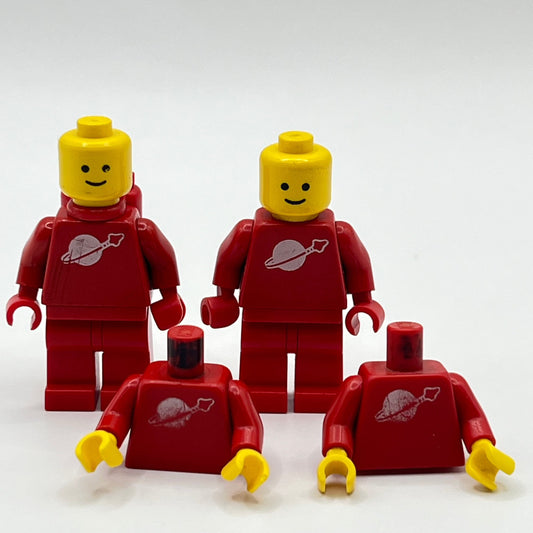LEGO Classic Space - Red, Minifigure Pieces, 9 Pieces