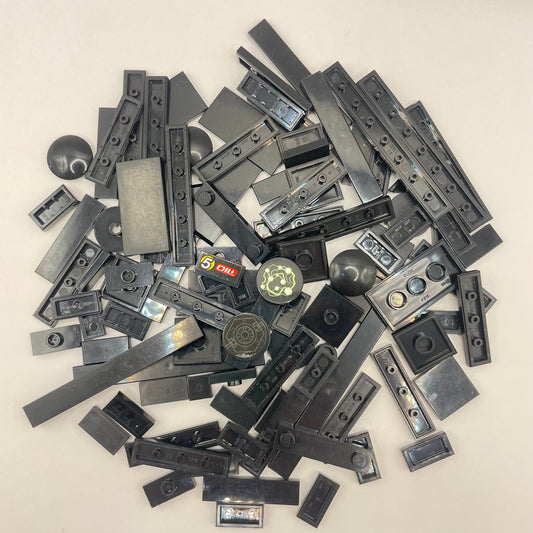 LEGO Tiles, Black, Approx. 50g