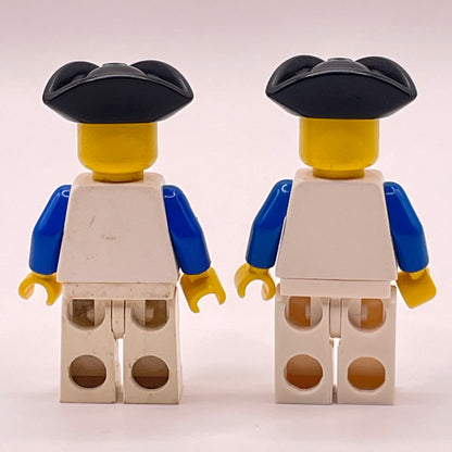 LEGO Imperial Sailor, Pirates, Minifigure, (2 Pack) Marked