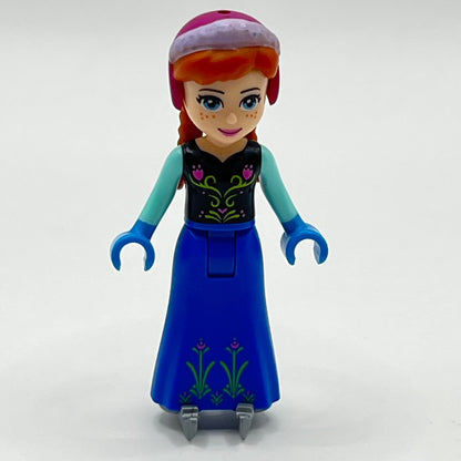 LEGO Anna Ice Skates, Frozen, Disney, Minidoll, Minifigure (dp036)