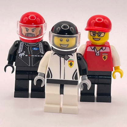 LEGO Race Car Drivers, City, Minifigures (Pack of 3)