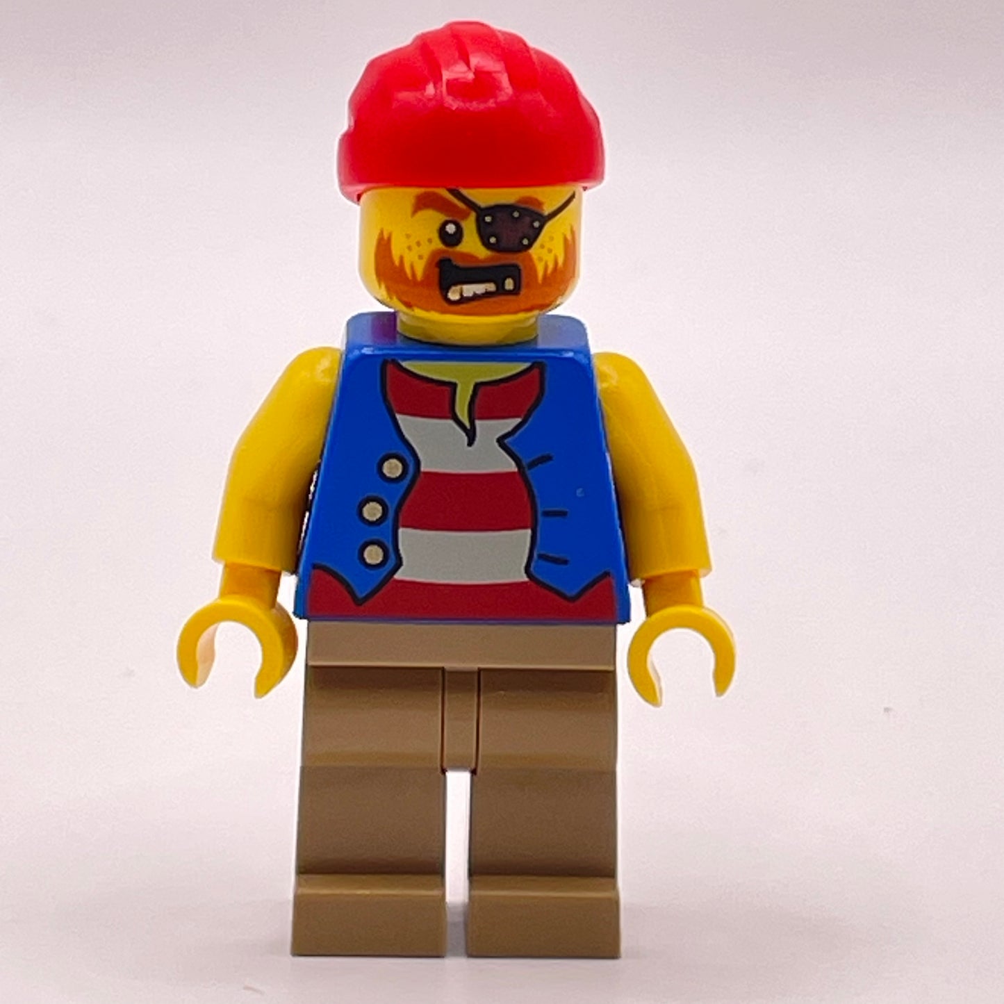 LEGO Pirate - Gold Teeth, Pirate, Minifigure, (twn332)