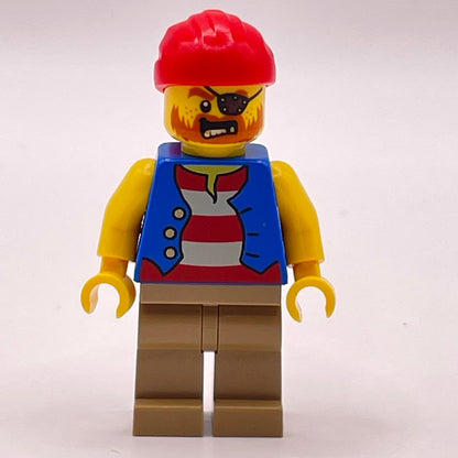 LEGO Pirate - Gold Teeth, Pirate, Minifigure, (twn332)