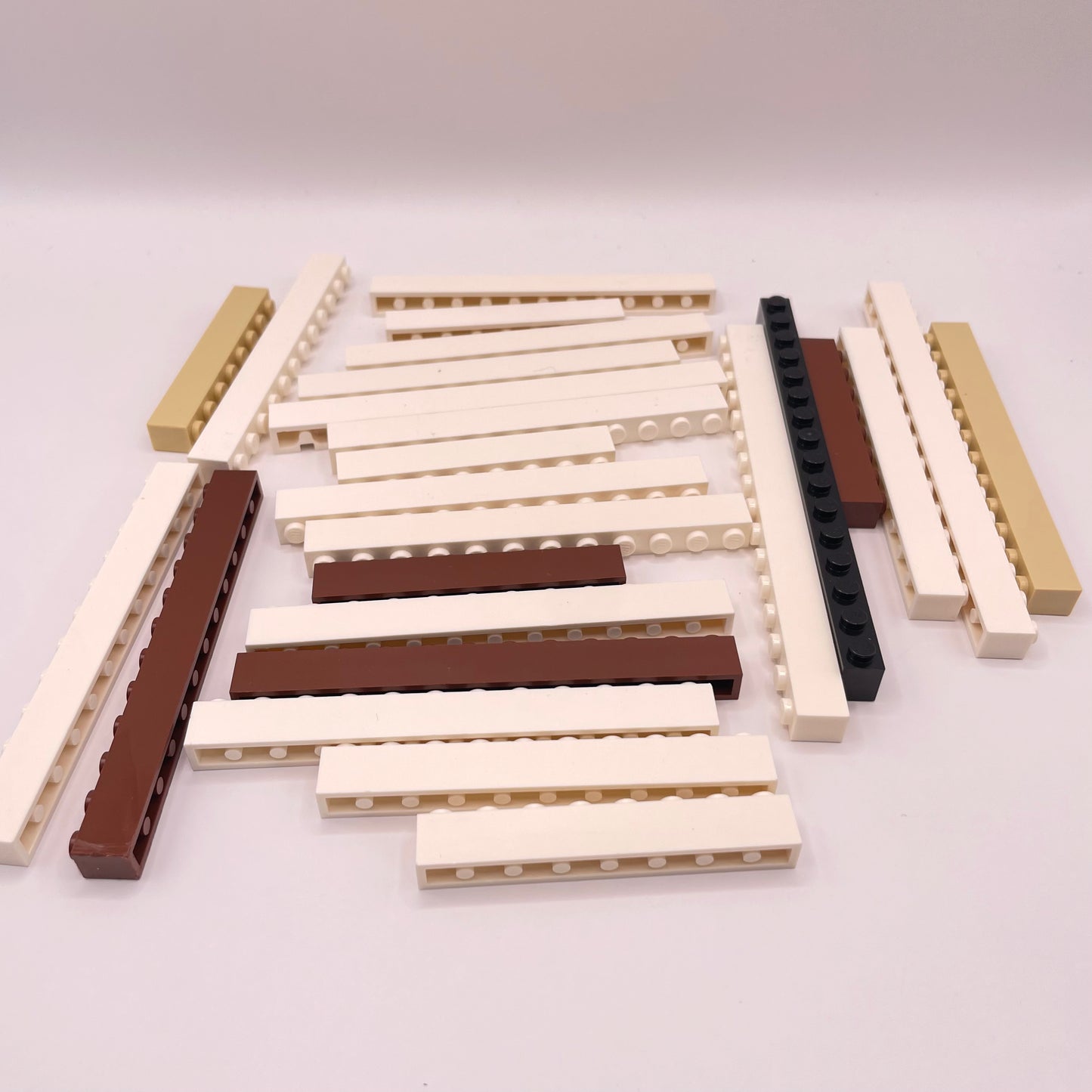 LEGO Long Bricks, 1x Wide, Mixed Colours, Approx. 110g