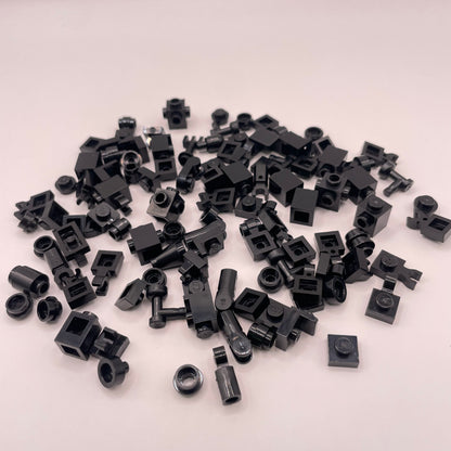 LEGO Greebling, Black, 100 pieces