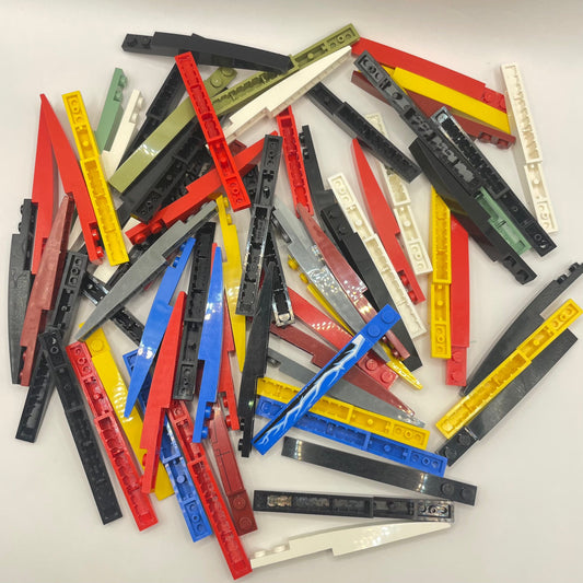 LEGO Slopes 10x1, Mixed Colours, Approx. 150g