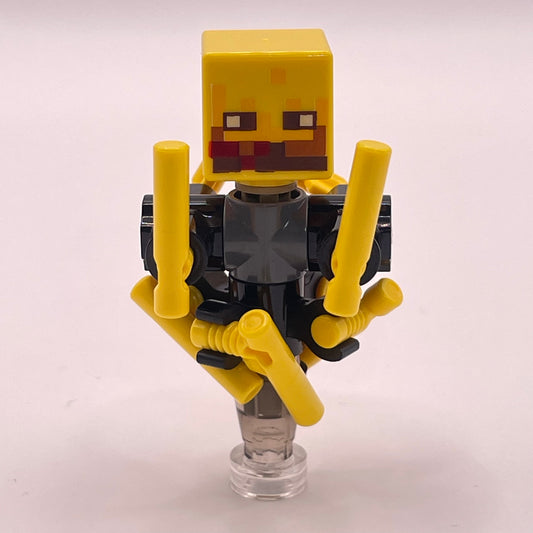 LEGO Blaze, Trans Brown with Cone Stand, Minecraft, Minifigure, (min071)