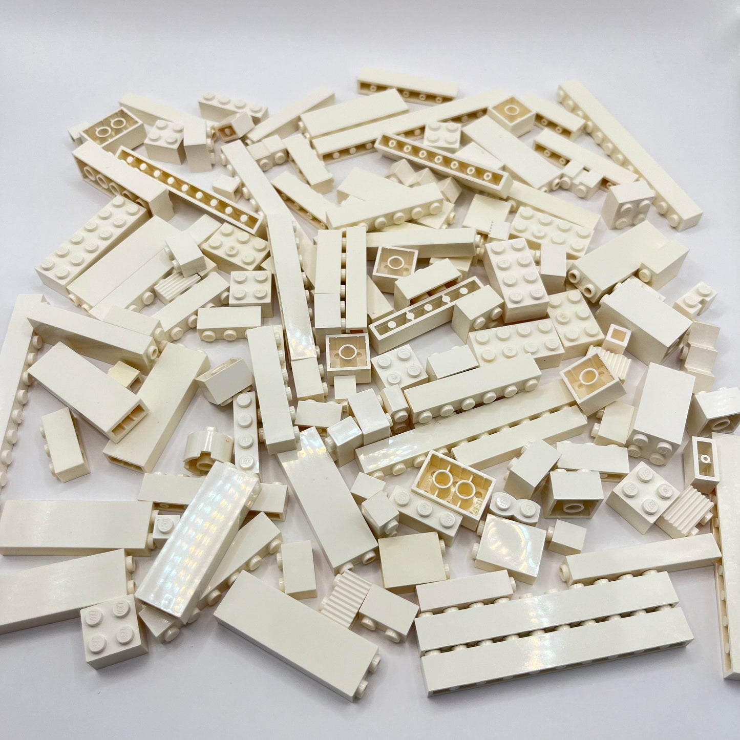 LEGO White, Bricks, Approx. 115g