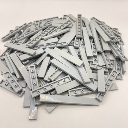 LEGO 1x Tiles / Jumpers, Light Bluish Grey, Approx. 100g
