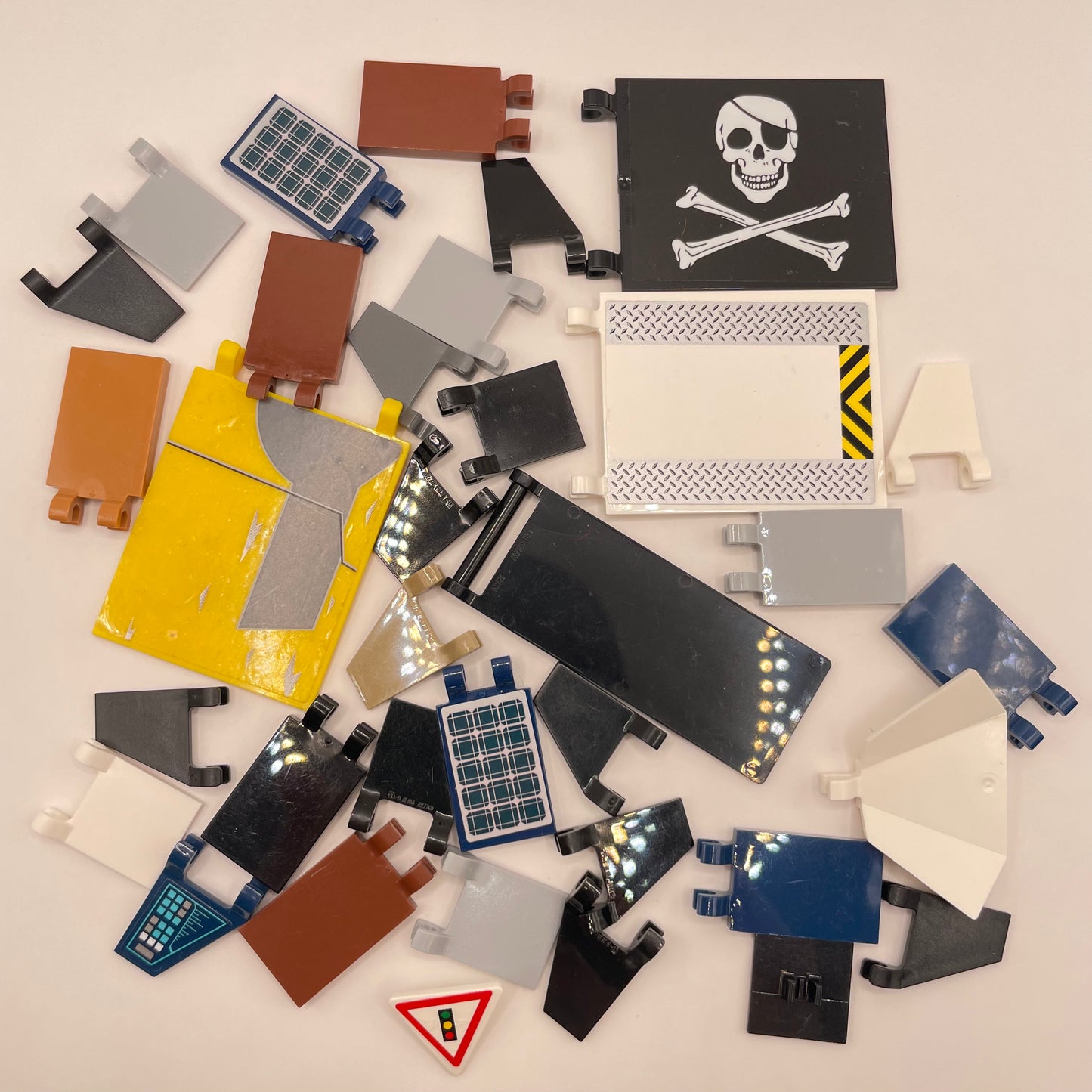 LEGO Colourful Flags / Poles, 40 Pieces