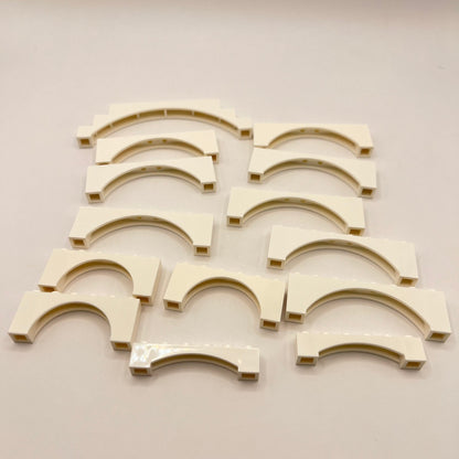 LEGO Arches, White, 14 Pieces