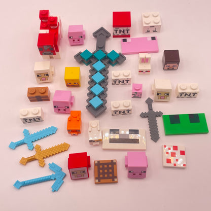 LEGO Miscellanous Minecraft, Minifigure, 30 Pieces