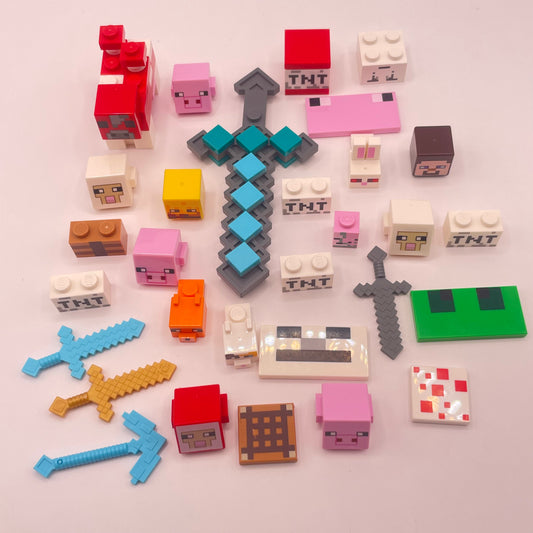 LEGO Miscellanous Minecraft, Minifigure, 30 Pieces