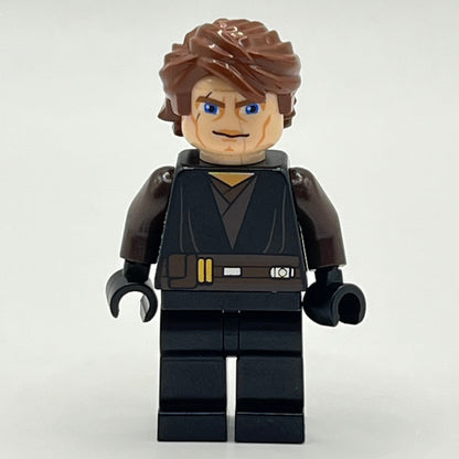 LEGO Anakin Skywalker, Star Wars Minifigure (sw0317) - Cracked Head