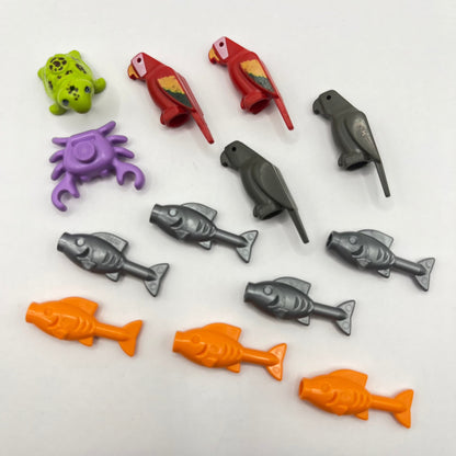 LEGO Island Animals, Fish, Bird, Crab, Parrot, Turtle 13 Pieces
