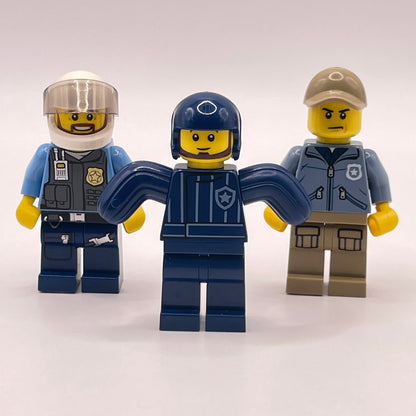 LEGO Police, City, Minifigures, Set of 3