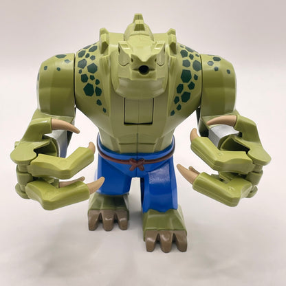 LEGO Killer Croc with Blue Pants and Claws, Super Heroes / The LEGO Batman Movie, Minifigure (sh0321)