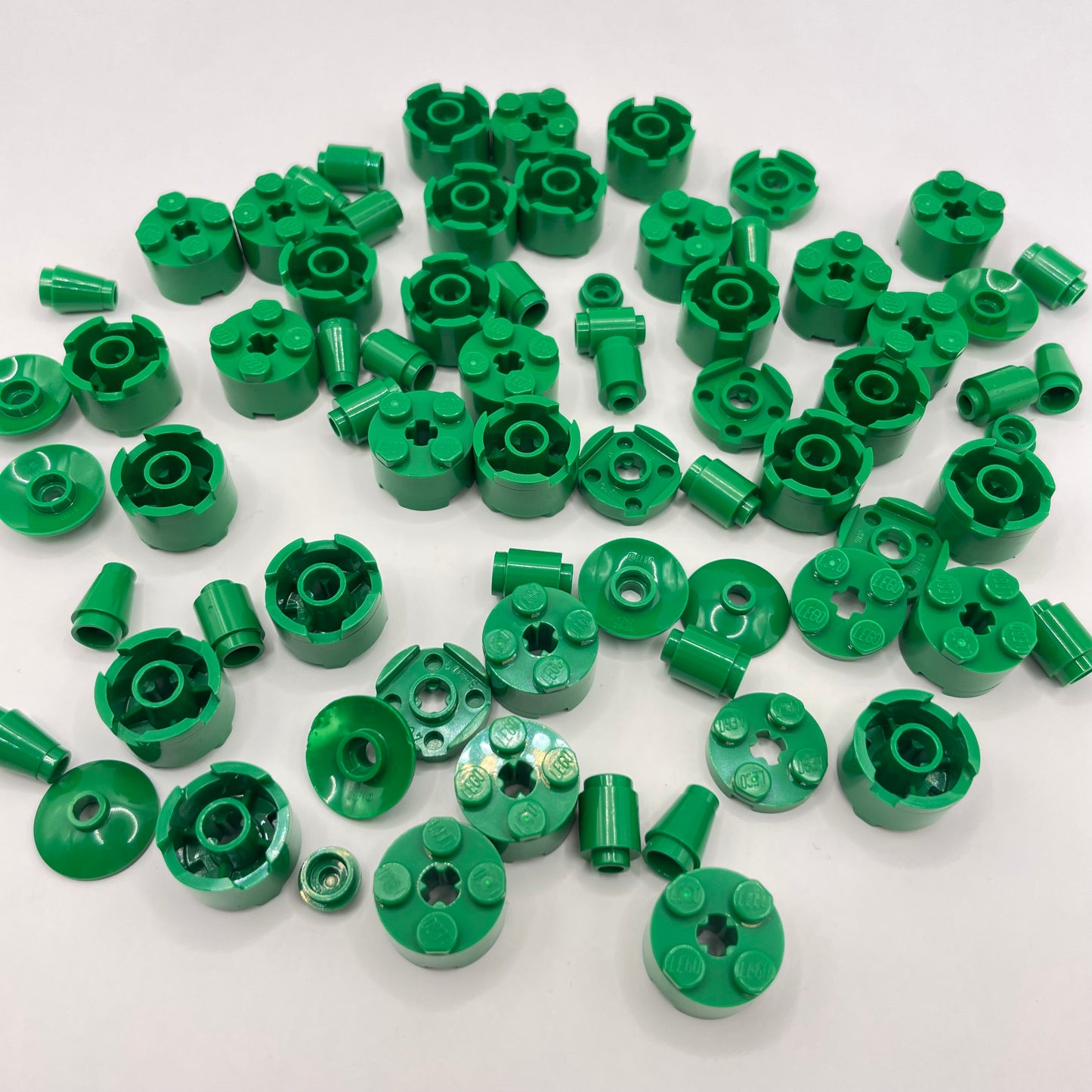LEGO Round Green, Approx. 40g