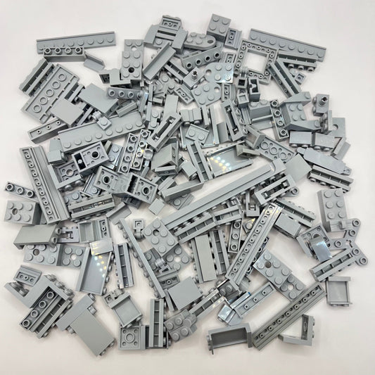 LEGO Mixed Vehicle, Light Bluish Grey, Approx. 180g