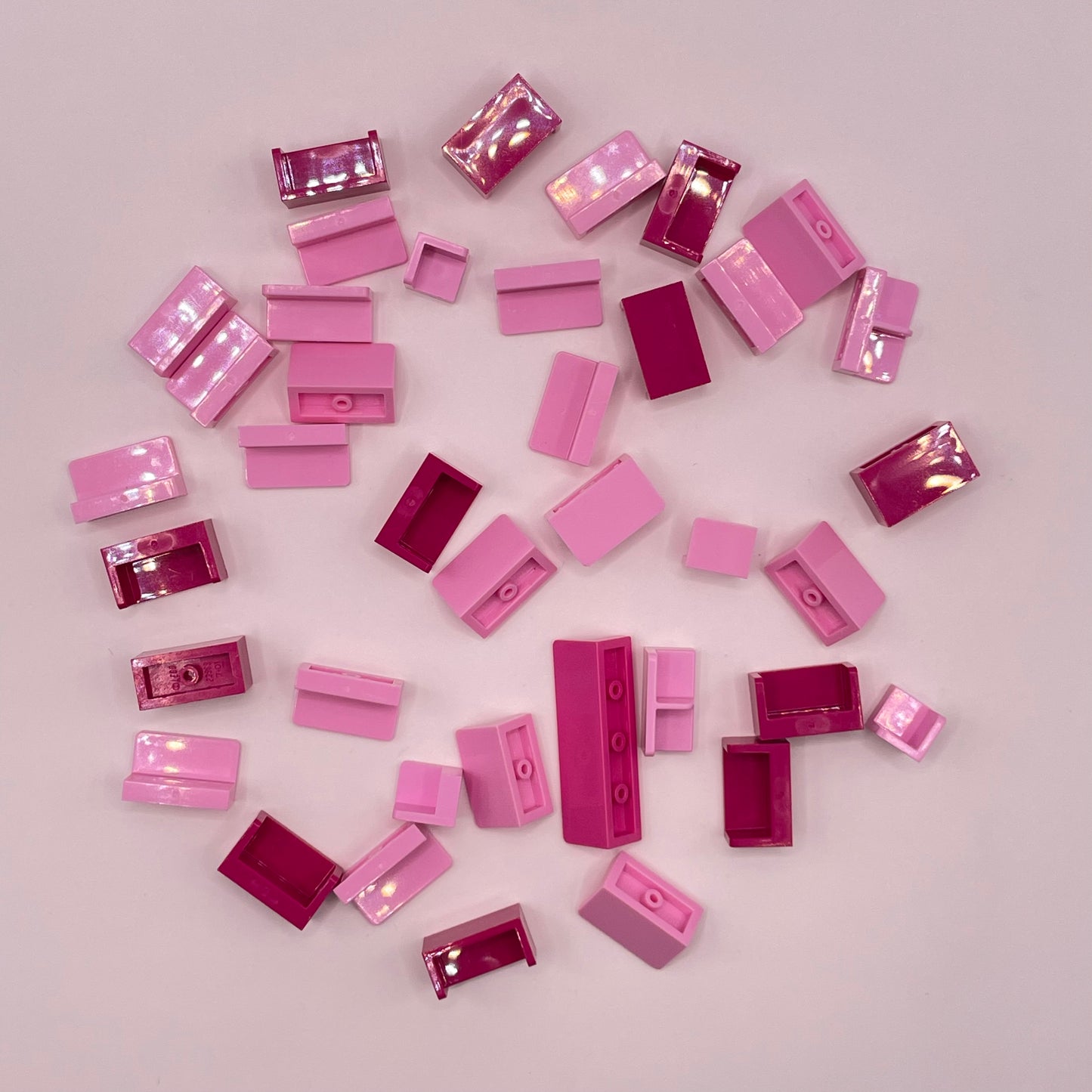 LEGO Panels, Mixed Pink, Building, Approx. 20g
