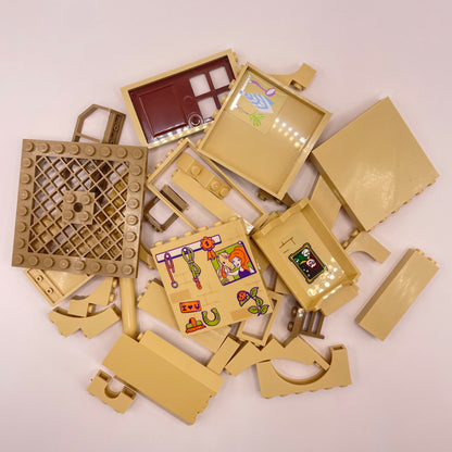 LEGO Building Pieces, Mixed Tan, Approx. 70g