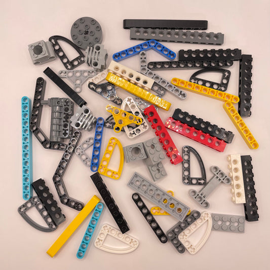 LEGO Large Technic, Mixed Colours, Approx. 120g