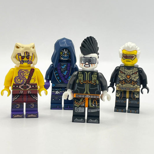 LEGO Play Pack, Ninjago, Minifigure, (Pack of 4)