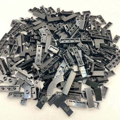 LEGO Tiles, 1x Wide, Black, Approx. 95g