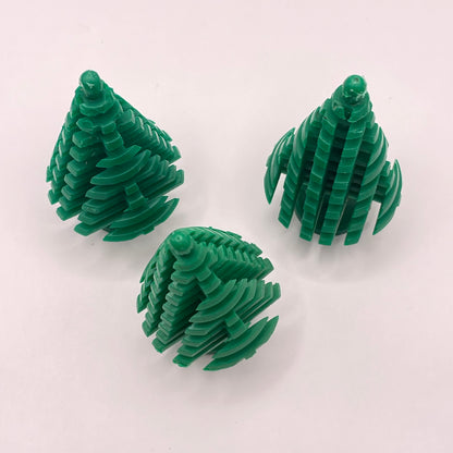LEGO Large Pine Trees, Green, Christmas, 3 Pieces - Seconds