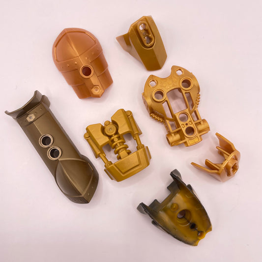 LEGO Bionicle, Armor, Mixed Gold, 7 Pieces