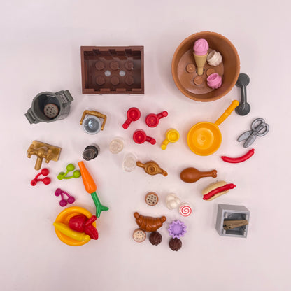 LEGO Food / Kitchen Bundle, Mixed Pieces (40 Pieces)