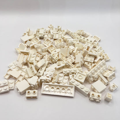 LEGO White Mixed SNOT Pieces Approx. 90g