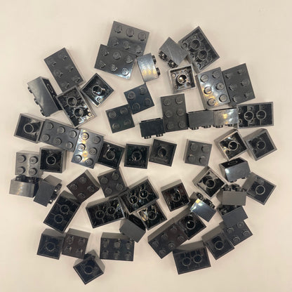 LEGO Short  Bricks, 2x Wide, Black, Approx. 75g