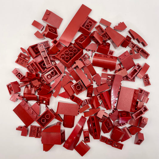 LEGO Dark Red, Slopes, 100g