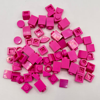 LEGO Greebling, Dark Pink, Approx. 15g