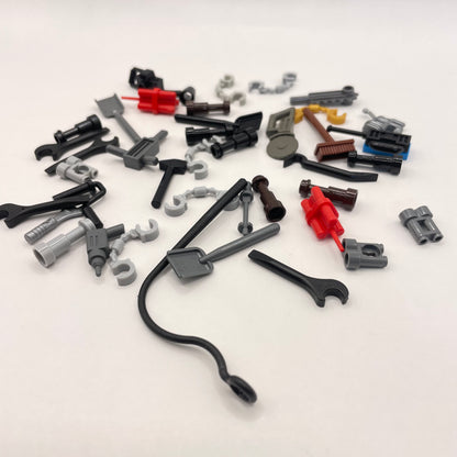 LEGO Mixed Tools and Weapons, Minifigure Accessories, 40 Pieces