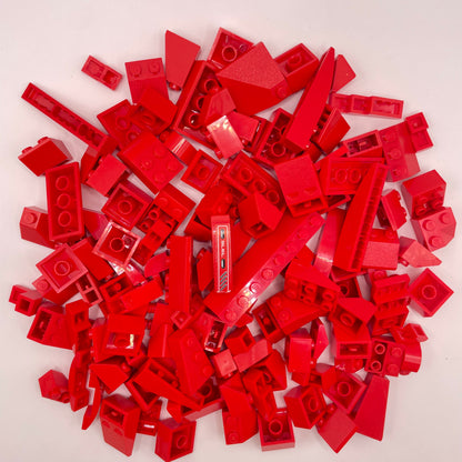 LEGO  Mixed Red,  Slopes, 130g
