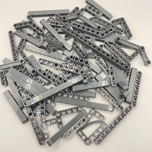 LEGO Lift Arms, Dark Bluish Grey, Technic, Approx. 140g