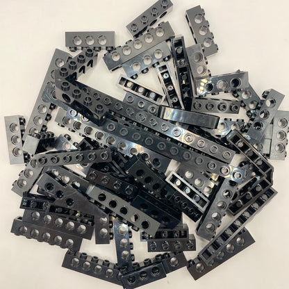 LEGO Technic Bricks, Black, Approx. 120g