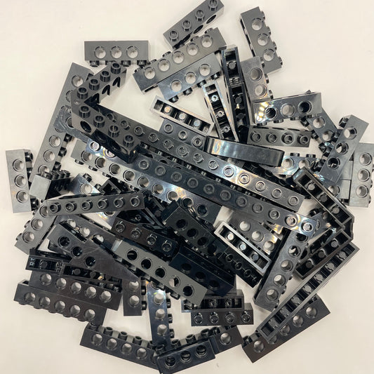 LEGO Technic Bricks, Black, Approx. 120g