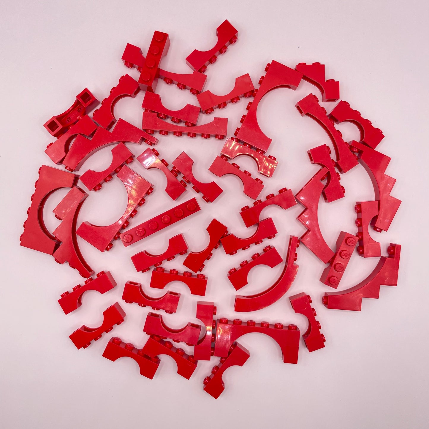 LEGO Arches, Building, Red, Approx. 70g
